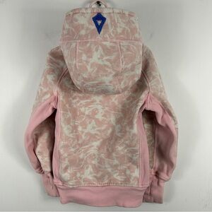 Ivivva Light Pink and Cream Kids Hoodie Size 4